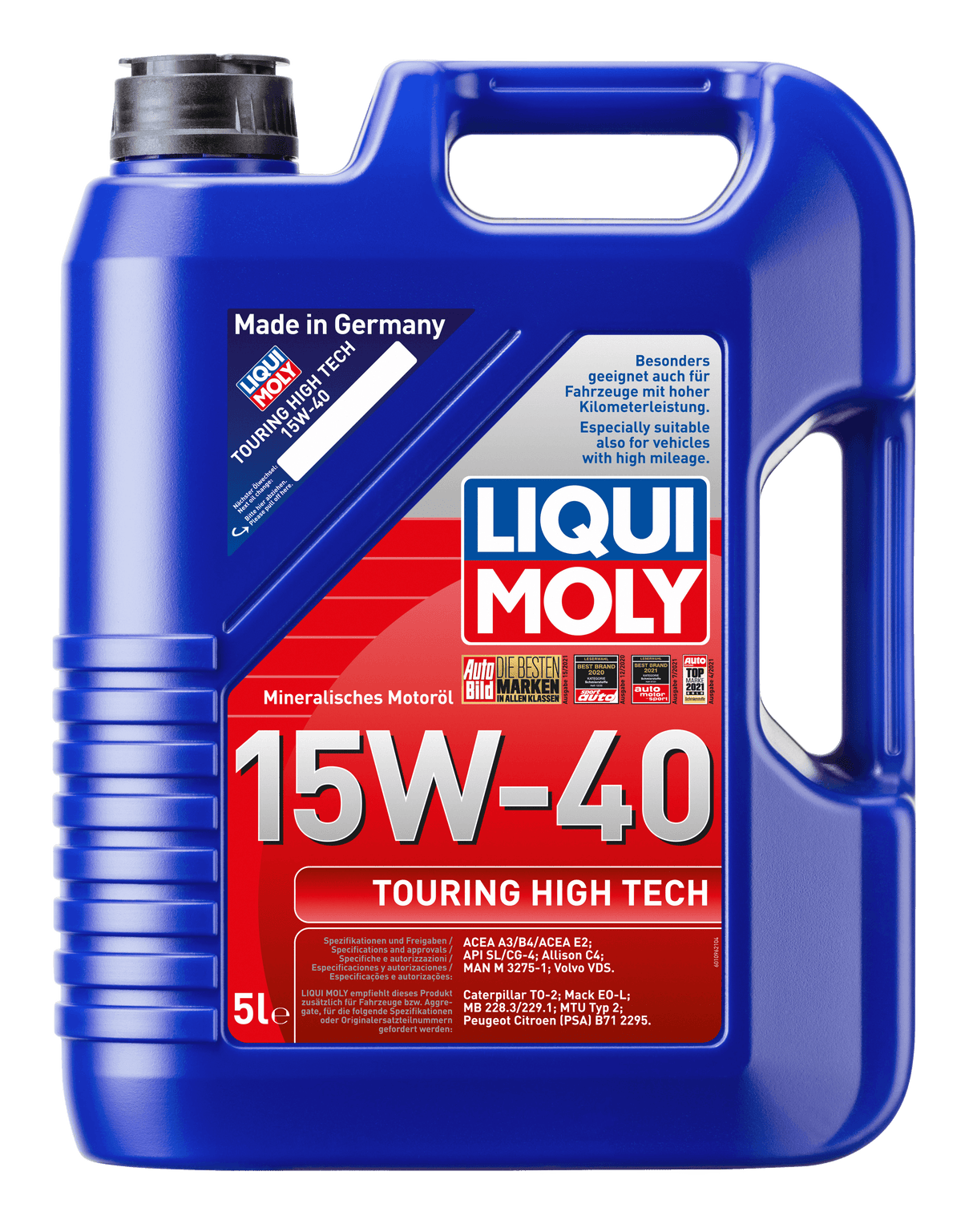 Liqui Moly Touring High Tech 15W-40 - LIQUI MOLY BRASIL | O Especialista Alemão